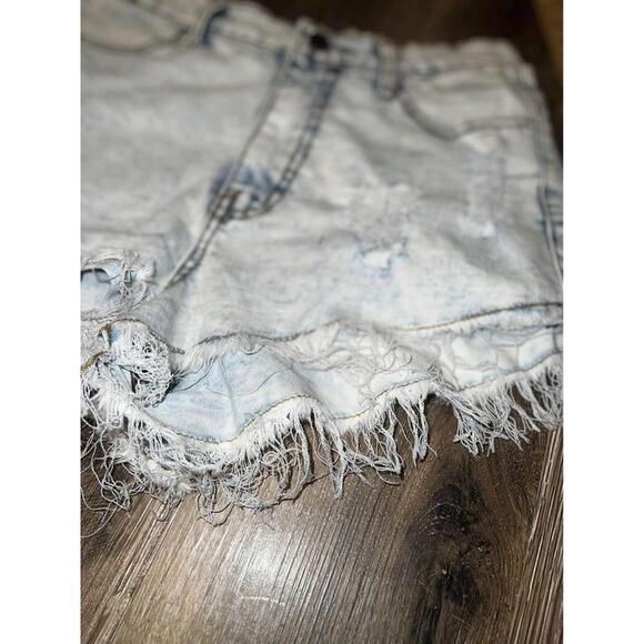 pure hype Women's Stone Washed Shorts - Picture 5 of 8